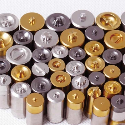 Komponen Cetakan Punch Ketahanan Aus Tinggi 0,001mm Tungsten Carbide Punches