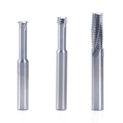 Teeth Carbide Thread Cutting End Mill Berbagai Jenis Pemotong benang tungsten OEM