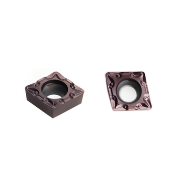 CCGT 09T3 Carbide Cutting Inserts Alat Pembalik Standar ISO Untuk Bubut CNC
