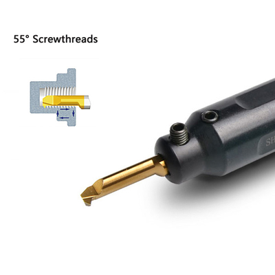 High Wear Resistance MTHR A55 Inner Threading Tool Untuk Mesin Lathe Kecil