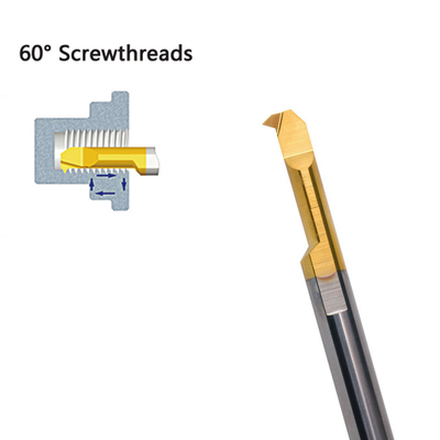 Solid Carbide Boring Tiny Tool MIR A60 Solid Carbide Boring Tools Untuk Pengulangan Internal
