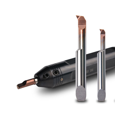 Mengunci Precision MBQR Profiling Tool Untuk Interior Hole Finishing Dalam Mini Turning Lathe