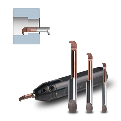 Permukaan halus halus dilapisi Karbida MBXR Reverse Boring Cutter Untuk ketahanan aus