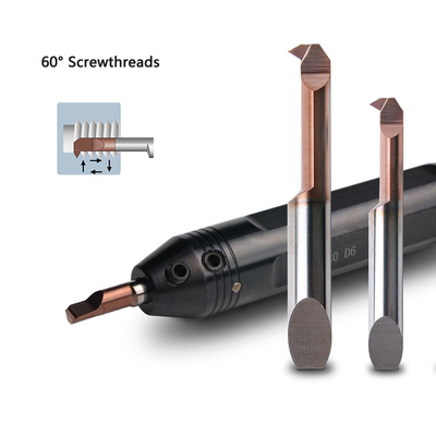 Produksi alat khusus MTHR A60 Carbide Boring Tools Untuk CNC Lathe