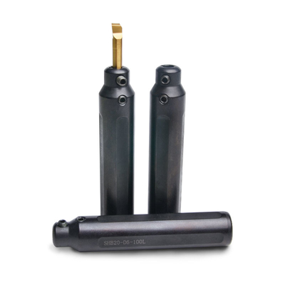 SHB Stabil Tool Holder / Bar Untuk Carbide Boring Tools Dengan Coolant Internal Dan Desain Outlet Pusat