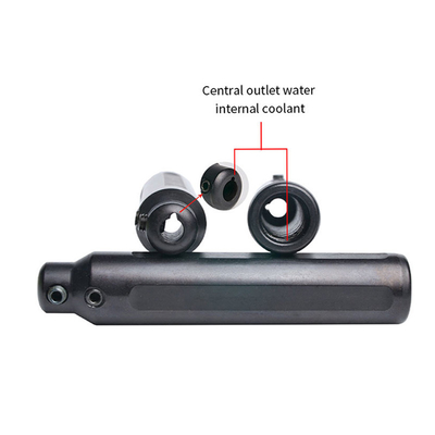 SHB Stabil Tool Holder / Bar Untuk Carbide Boring Tools Dengan Coolant Internal Dan Desain Outlet Pusat