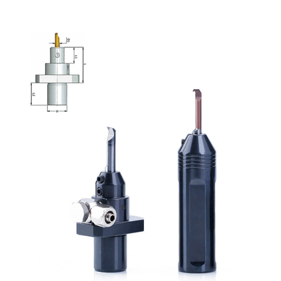 Carbide Boring Tools dengan SIM Locking Precision Holder dan Interior Coolant Design Untuk Meningkatkan Umur Alat