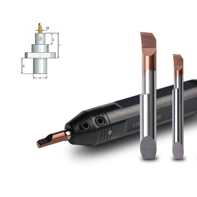 Carbide Boring Tools dengan SIM Locking Precision Holder dan Interior Coolant Design Untuk Meningkatkan Umur Alat
