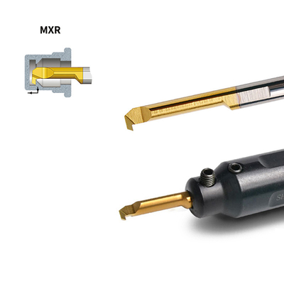 MXR Carbide Boring Tools Dengan Plusmn 0.005mm Precision Untuk Boring Akurasi Tinggi