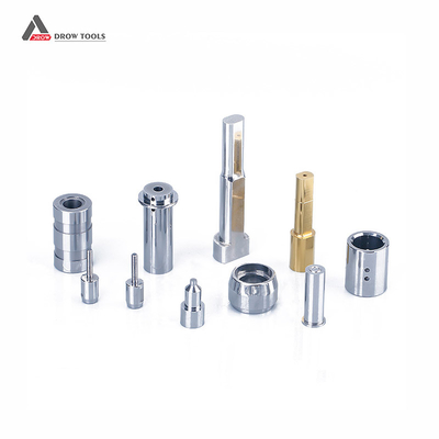 Rintangan Pakai Tinggi Komponen Cetakan Punch Tungsten Carbide dengan Komponen Presisi Tinggi 0,001 mm