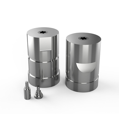 Customized Tungsten Carbide Fastener Dies Untuk Cold Heading Nuts And Screws Punch Mold Components untuk Fastening Industry