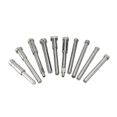 Komponen Cetakan Punch Kekerasan Tinggi SKD/ SKH/ ASP/ Tungsten Punch Pins untuk Stamping Kecepatan Tinggi