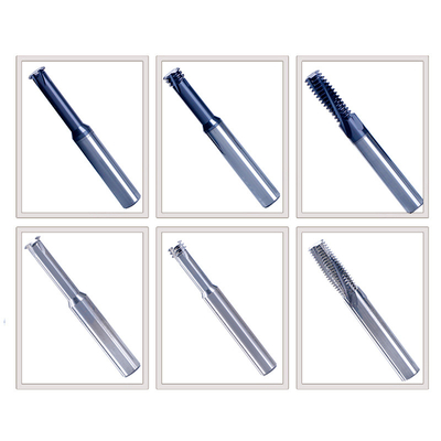 OEM Disesuaikan 10mm End Mill Cutter Untuk Spesifikasi Benang yang Berbeda