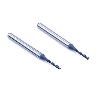3.175mm Solid Carbide Milling Cutters Untuk Mesin PCB Board Dan Circuit Board Dengan Double Spiral Flute