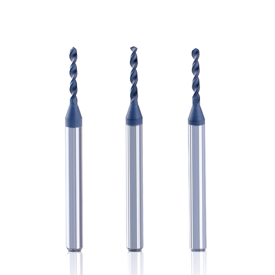 3.175mm Solid Carbide Milling Cutters Untuk Mesin PCB Board Dan Circuit Board Dengan Double Spiral Flute