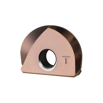 Superior Carbide Milling Inserts untuk memproses permukaan melengkung Dan Arc Grooves Kinerja kecepatan tinggi