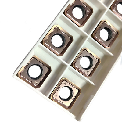 PVD Dan CVD Lapisan Carbide Milling Inserts Untuk Performance Ditingkatkan Pada Harded Steel Dan Duxtile Besi