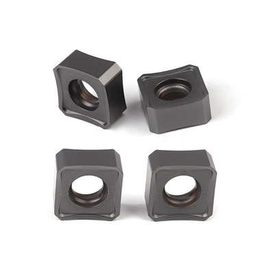 PVD Dan CVD Lapisan Carbide Milling Inserts Untuk Performance Ditingkatkan Pada Harded Steel Dan Duxtile Besi