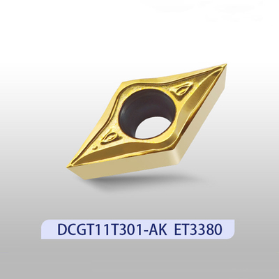 High Precision DCGT11T302-CL Carbide Turning Inserts untuk CNC Machining dan Metal Parts Finishing