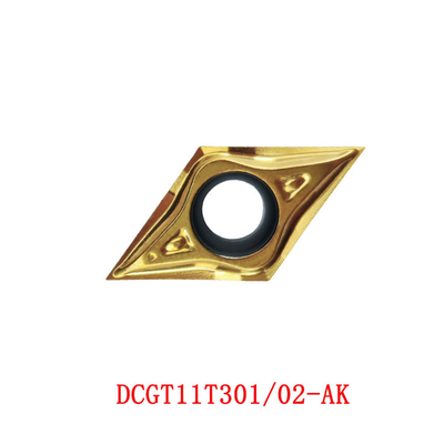 High Precision DCGT11T302-CL Carbide Turning Inserts untuk CNC Machining dan Metal Parts Finishing