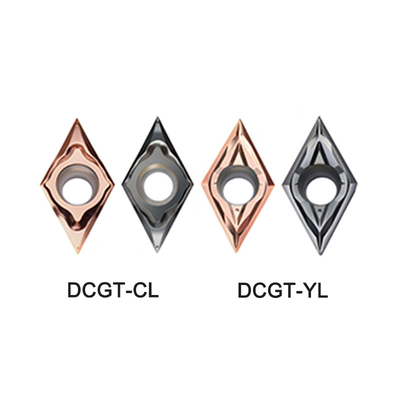 High Precision DCGT11T302-CL Carbide Turning Inserts untuk CNC Machining dan Metal Parts Finishing