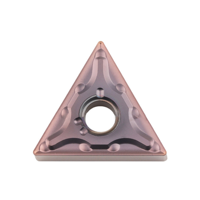 Sisipan Bubut Karbida TNMG160404-TM Untuk Pemesinan CNC Paduan Titanium Sisipan Bubut Aluminium