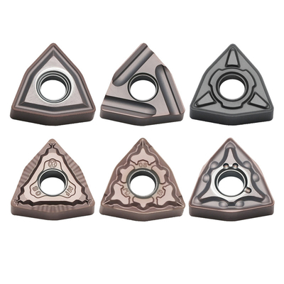 WNMG080404R-ZC CNC Carbide Turning Inserts yang Digunakan dalam Mesin Baja Berkualitas Tinggi, Besi Cair, Paduan Suhu Tinggi, dan Bahan Nonferrous