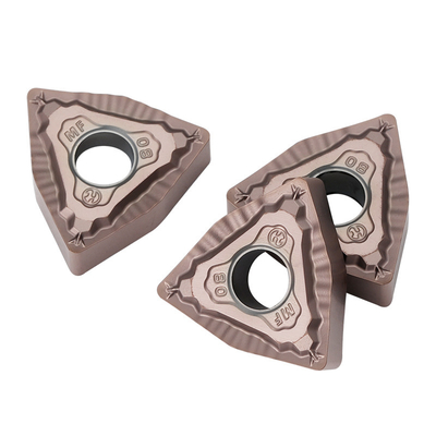WNMG080404R-ZC CNC Carbide Turning Inserts yang Digunakan dalam Mesin Baja Berkualitas Tinggi, Besi Cair, Paduan Suhu Tinggi, dan Bahan Nonferrous