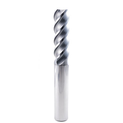 Carbide U-Channel End Mill 4 Flute AlCrN Dilapisi untuk baja ringan