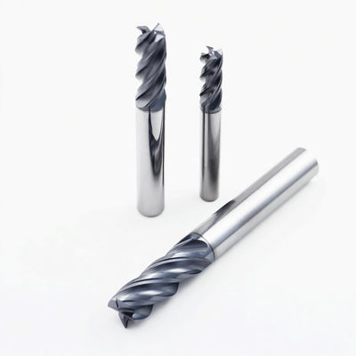 Tungsten Carbide End Mill untuk Pengolah Titanium Alloy dan Superalloy
